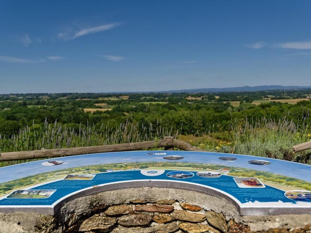 Table d'orientation à Troche