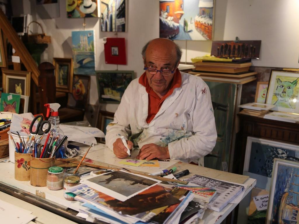 Atelier de peinture de René Boutang