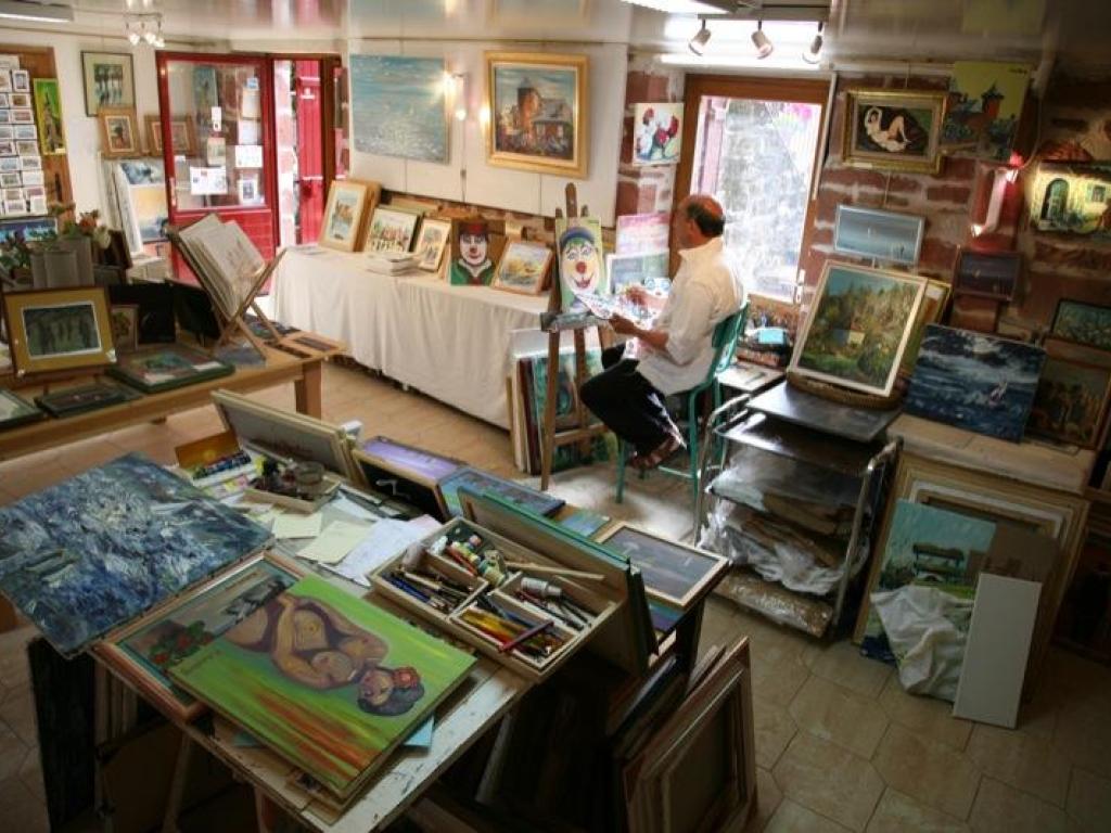 Atelier de peinture de René Boutang