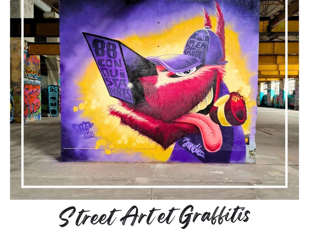Street art et graffitis à Uzerche