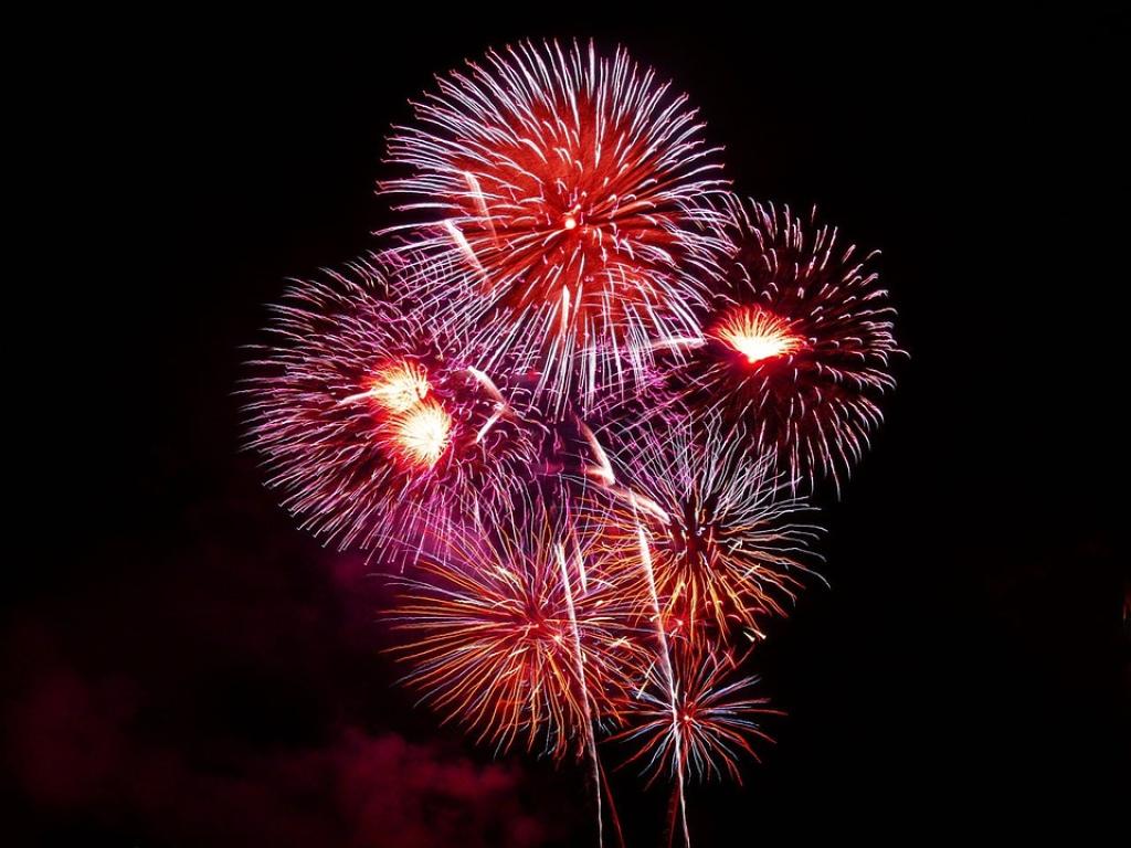 Feu d'artifice à Meyssac