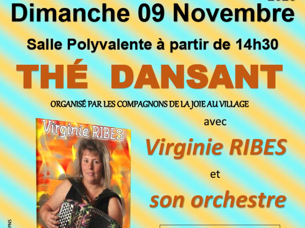 Thé dansant Virginie Ribes et son orchestre