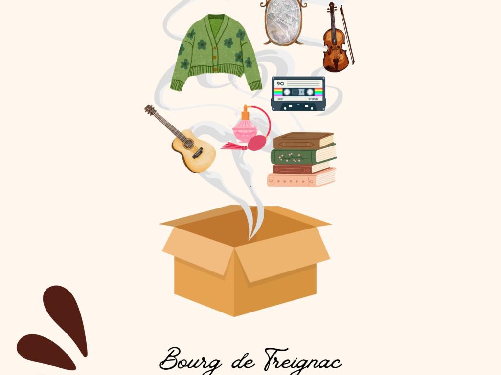 Vide grenier à Treignac