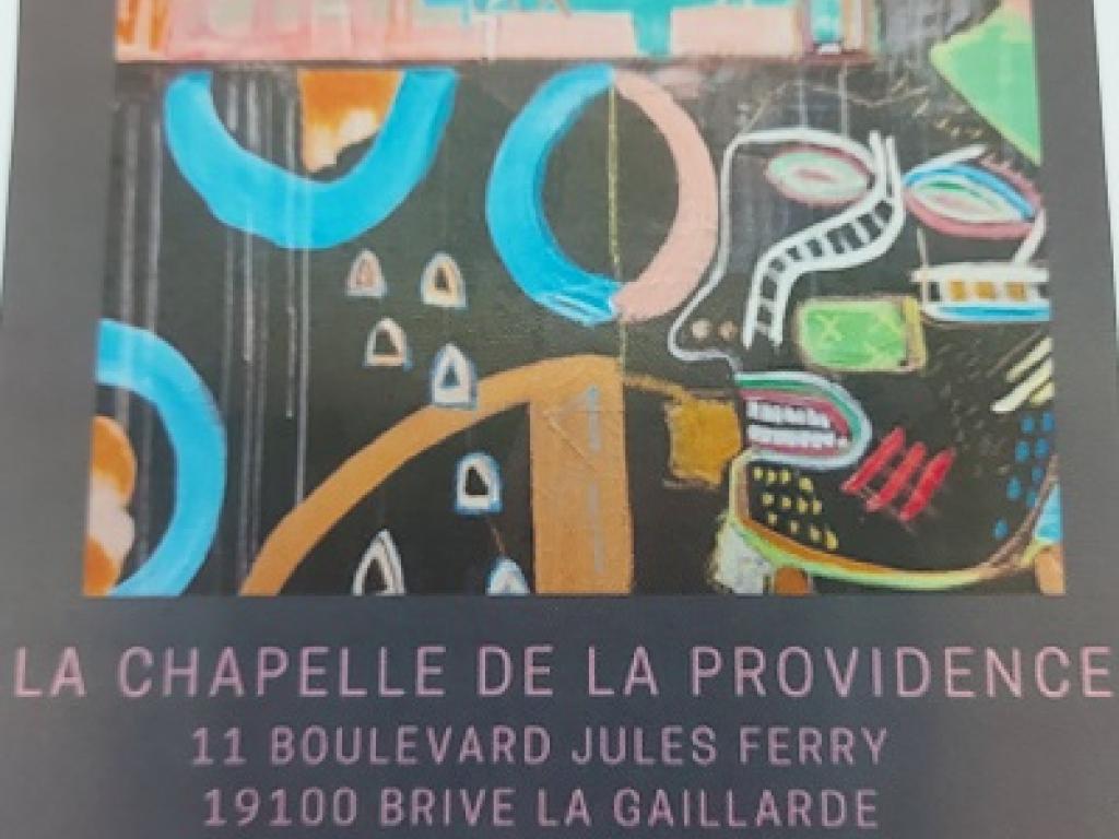 Exposition d'art abstrait: Art of color (Chapelle de la Providence)