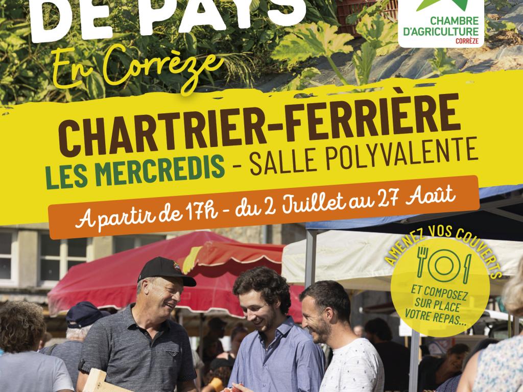Marché des Producteurs de Pays de Chartrier-Ferrière