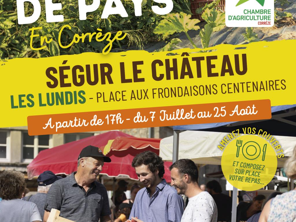 Marché des Producteurs de Pays de Ségur le Château