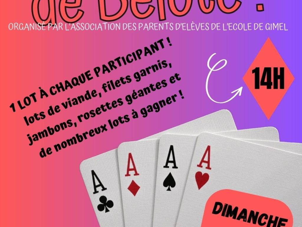 Concours de belote