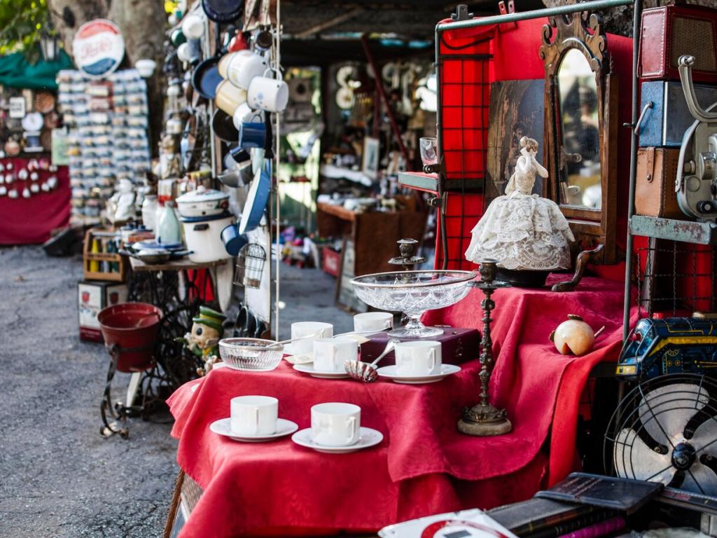 Brocante et vide-greniers