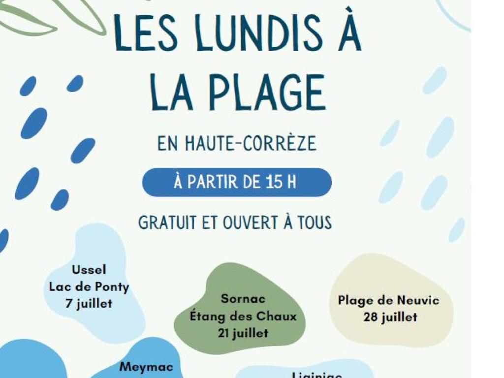 Les lundis à la plage