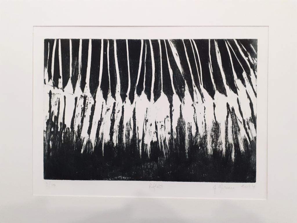 Exposition de gravure et de peinture d'Anne Moreau et Claudie Camus
