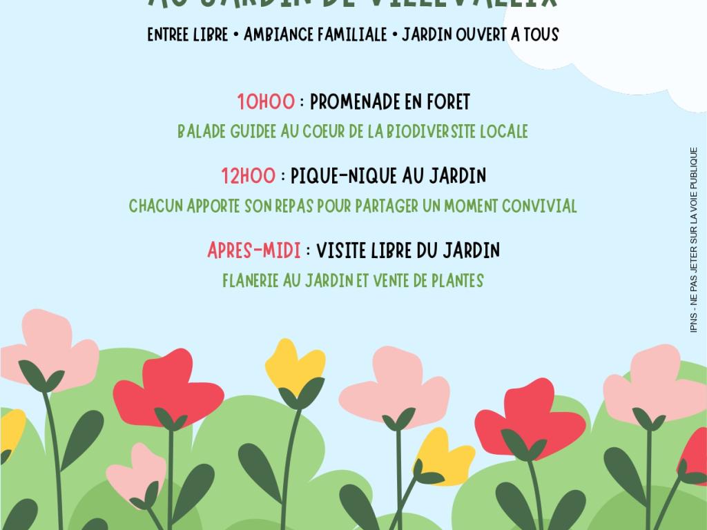 Journée nature au Jardin de Villevaleix