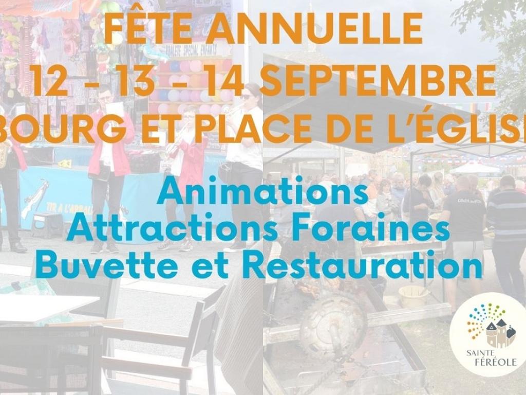 Sainte Féréole Fête annuelle