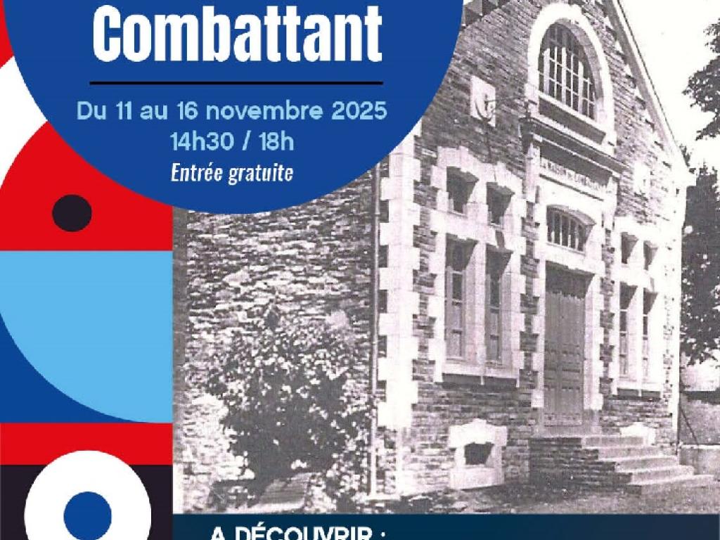 Exposition consacrée aux 100 ans de la Maison du Combattant
