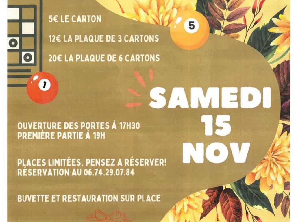 soirée Loto Saint Viance