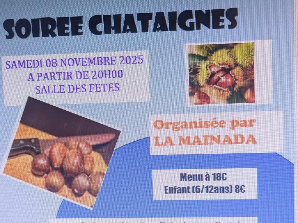 Soirée châtaignes