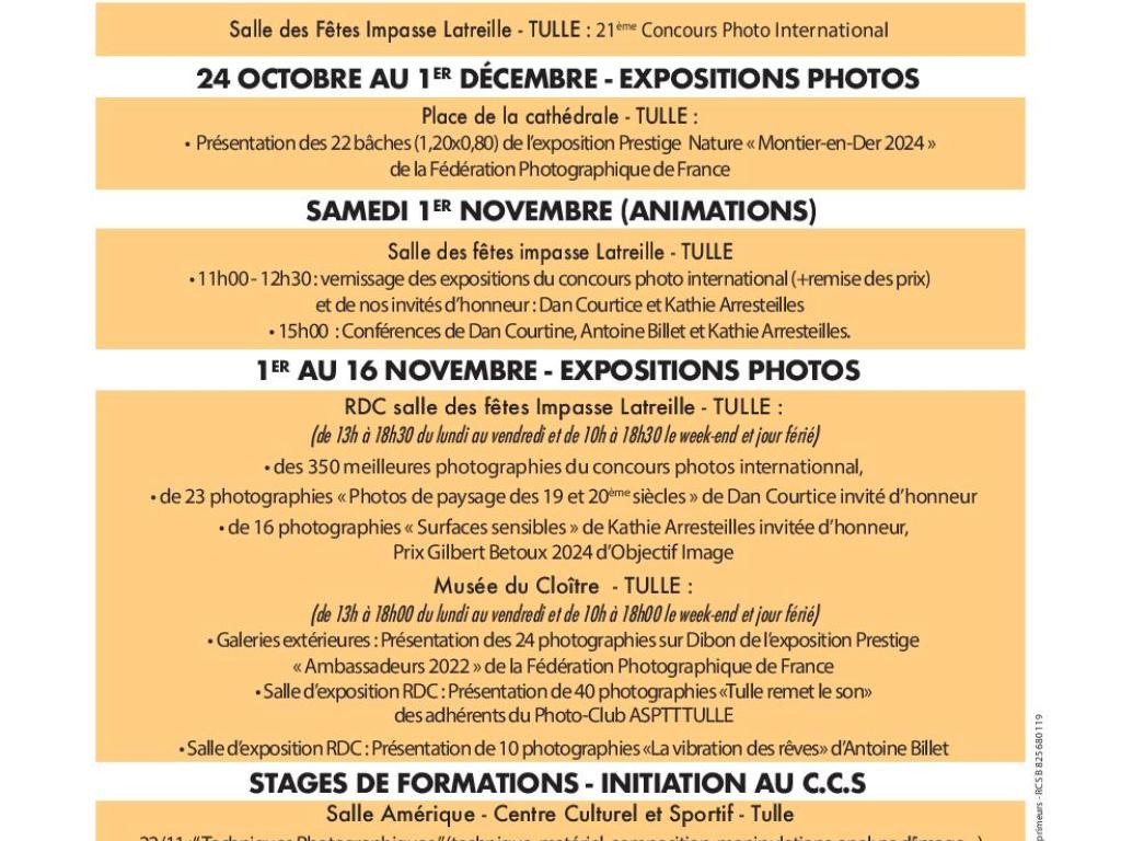 Festival International d'Art Photographique :  De la Salle Latreille au Musée du Cloître, en passant par la Place de la Cathédrale, 3 lieux d'expositions