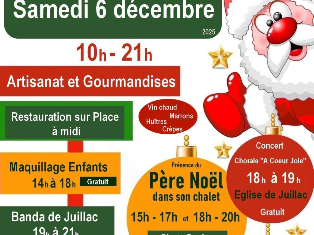 Marché de Noël à Juillac