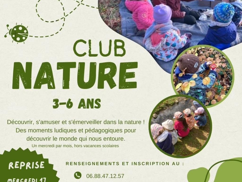 Club nature 3 - 6 ans