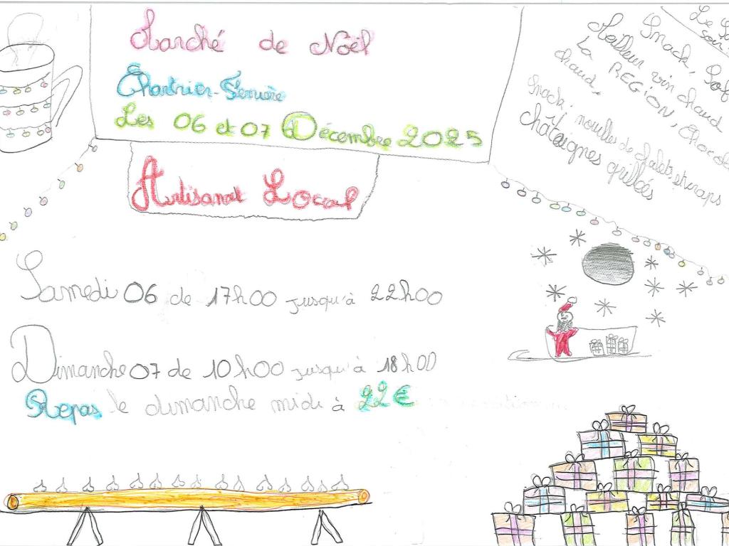 Marché de Noël à Chartrier Ferrière