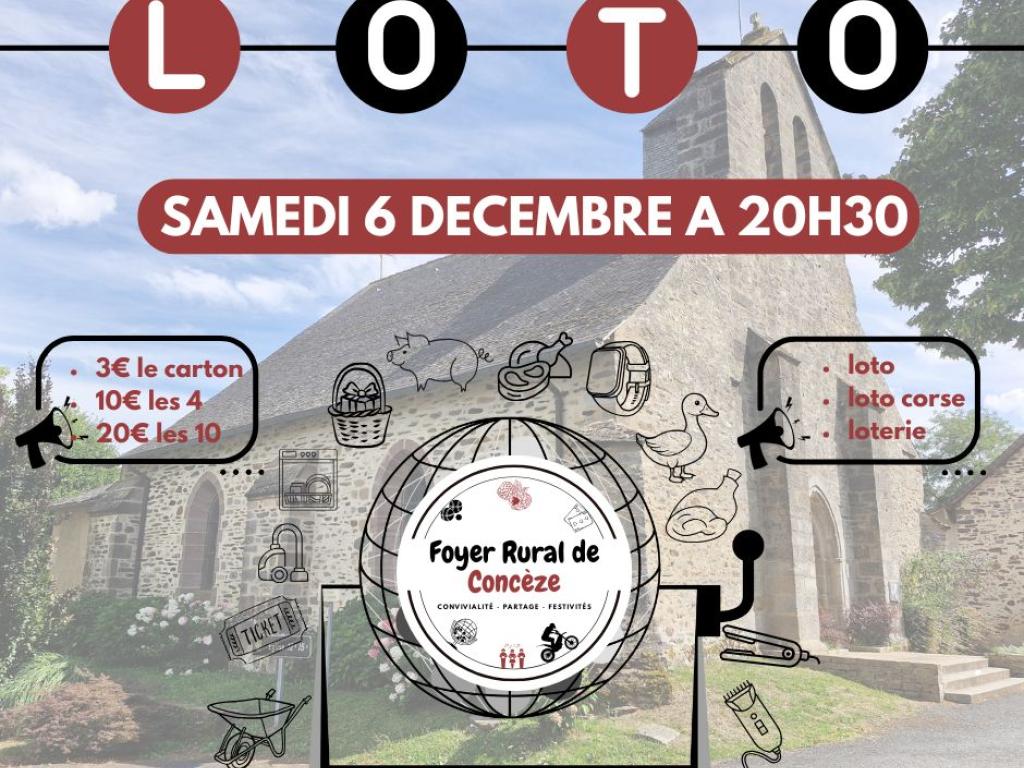 Loto du Foyer Rural de Concèze