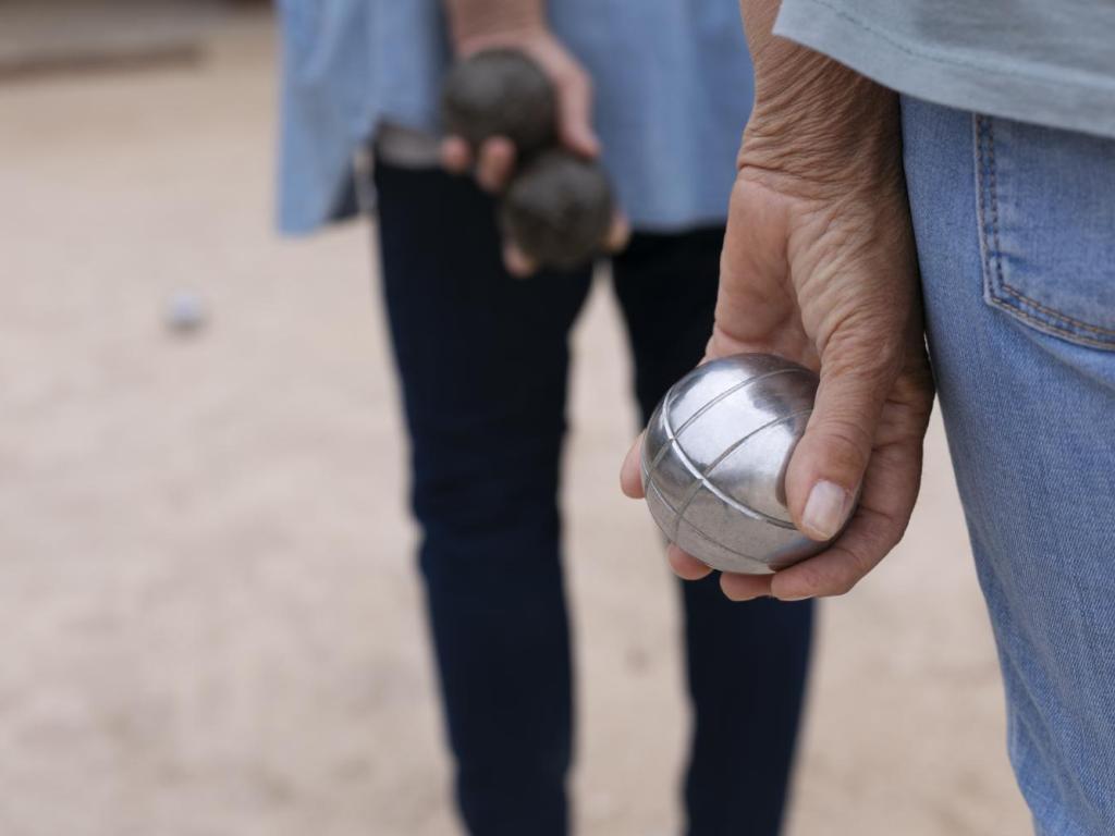 Concours de pétanque en doublette