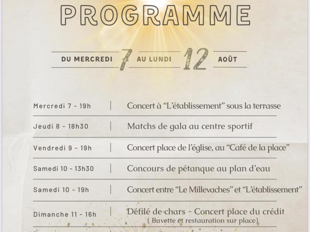 Fête de Bugeat