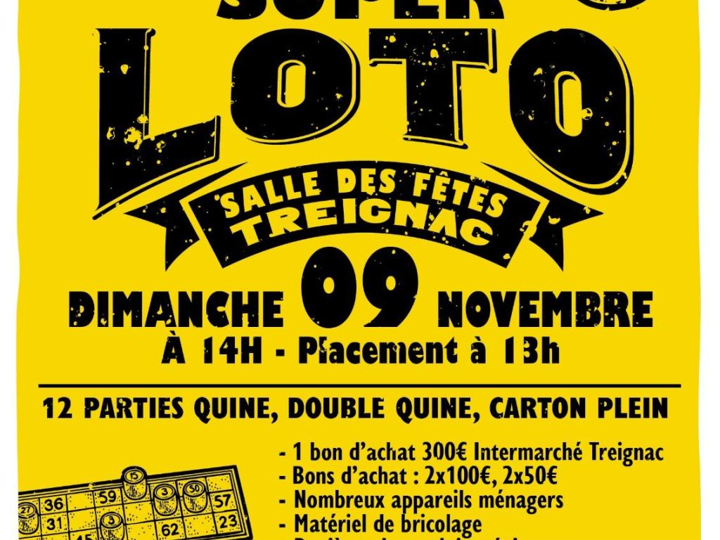 Super Loto du Tennis Club Treignac