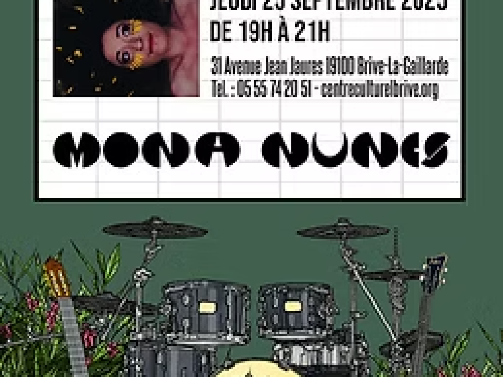 Apéro-concert: Mona Nunes (Centre culturel)