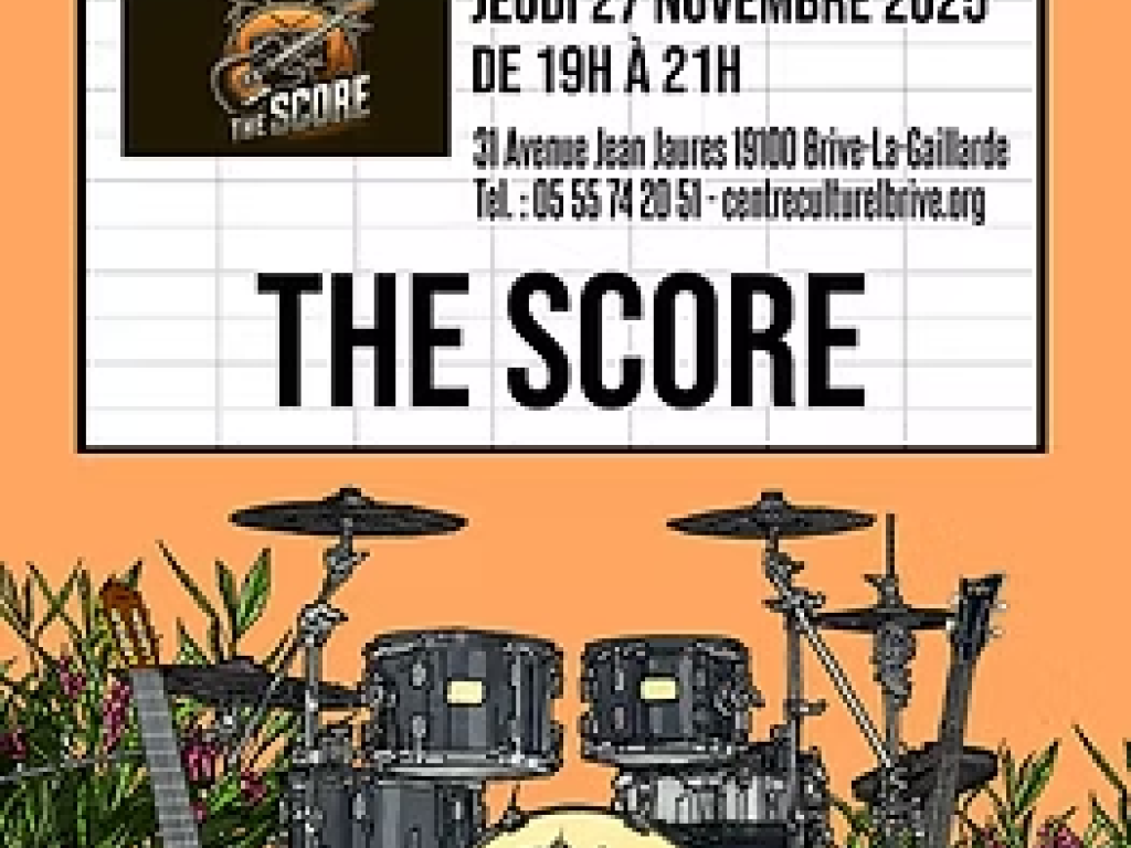 Apéro-concert: The score (Centre culturel)