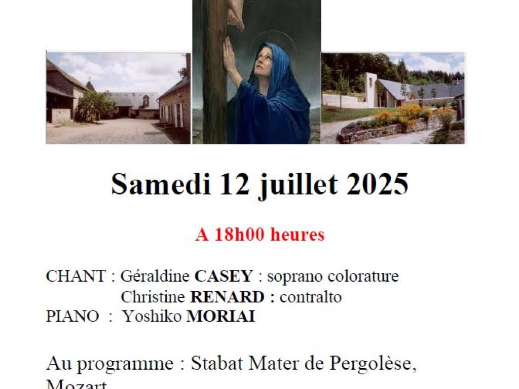 Musique sacrée Stabat Mater de Pergolèse