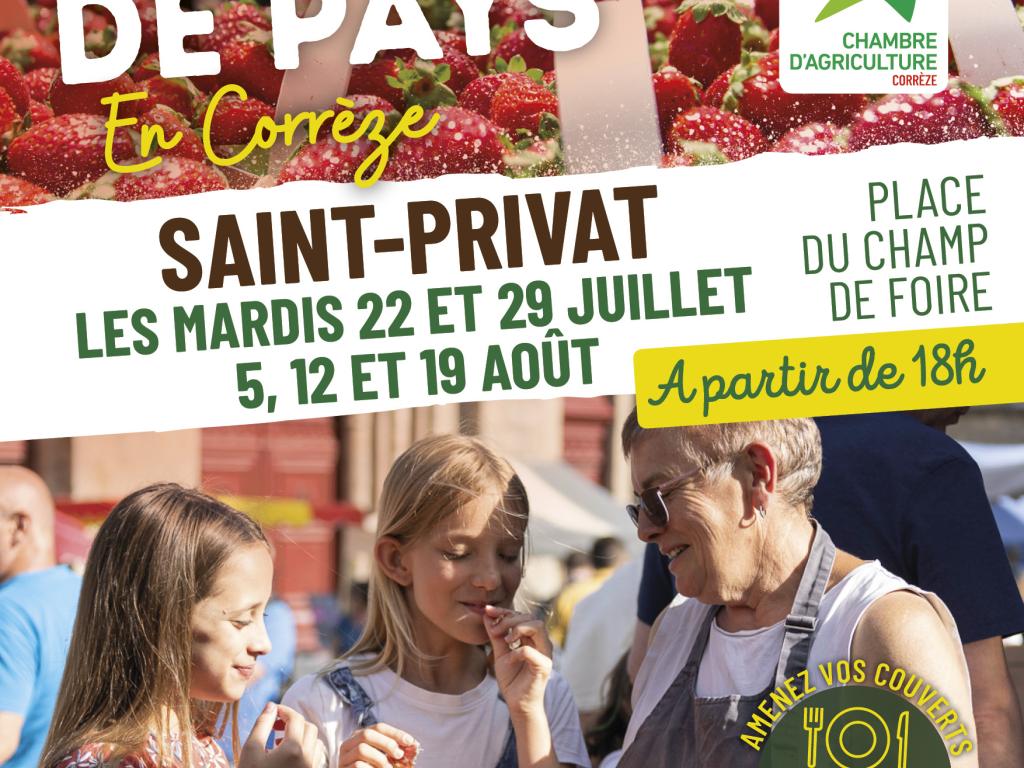 Marché des Producteurs de Pays de Saint Privat