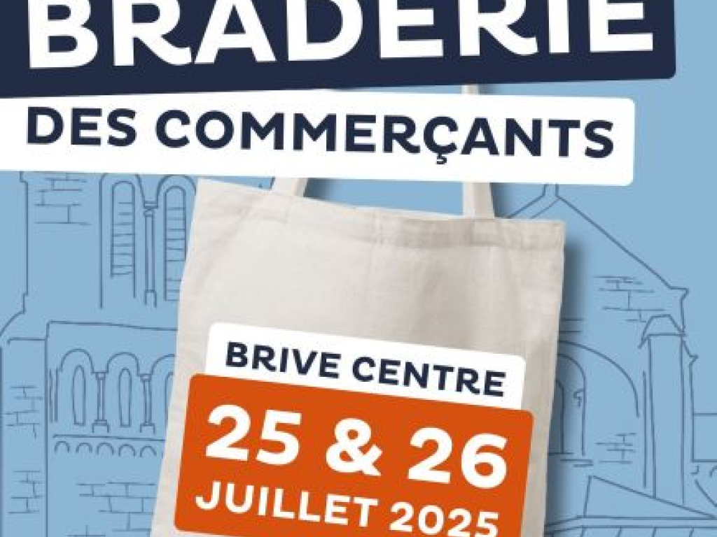 Braderie des commerçants du centre-ville