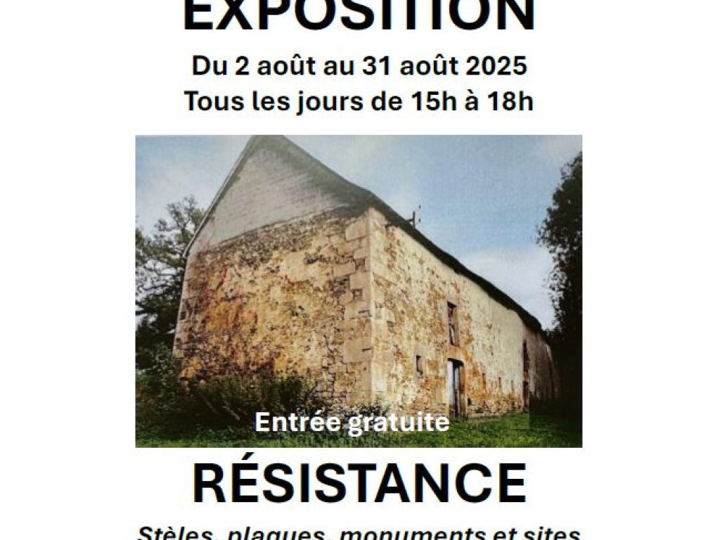Exposition "Résistance : stèles, plaques, monuments et sites du Plateau de Millevaches"