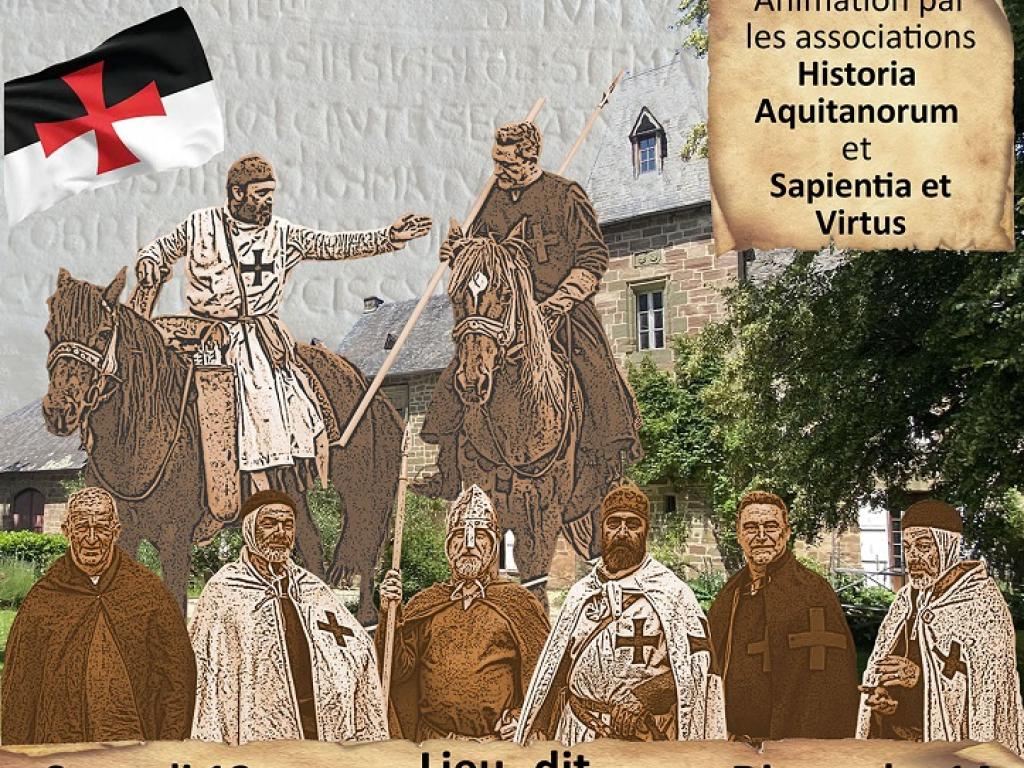 Evénement à Varetz : animation médiévale à la commanderie des Templiers