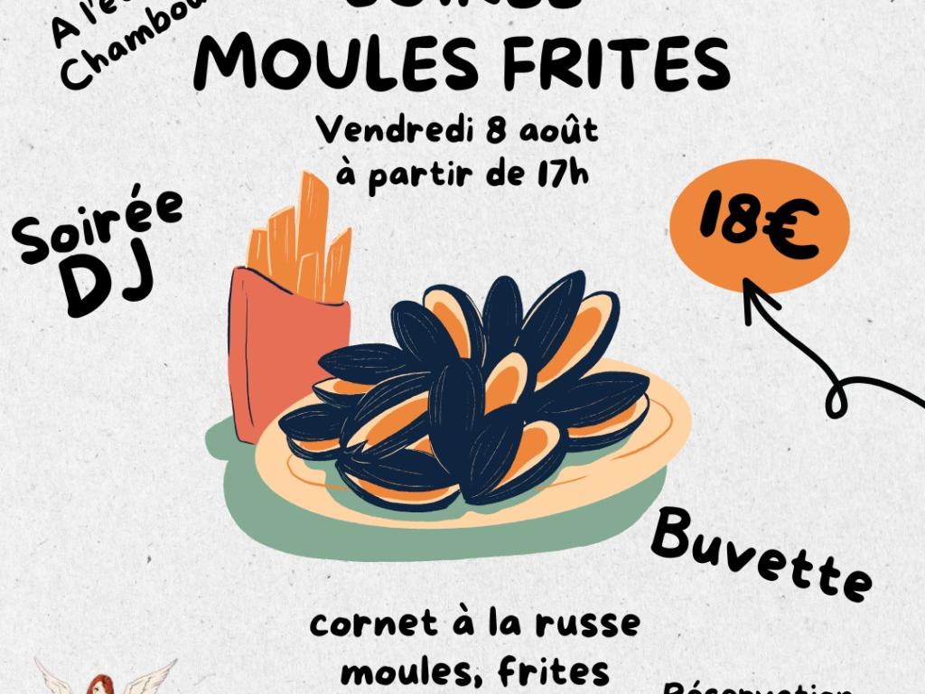 Brasserie des Anges  : Soirée Moules frites