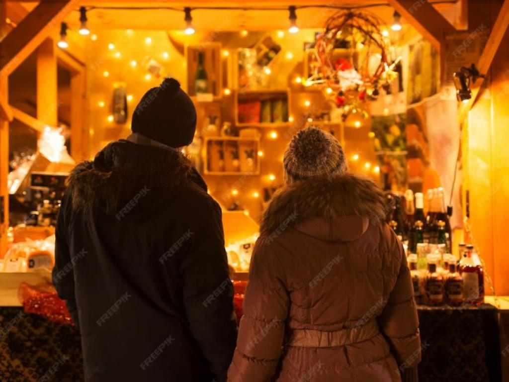 Marché de Noël à Aubazine