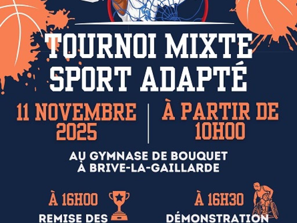 Tournoi mixte sport adapté (Gymnase de Bouquet)