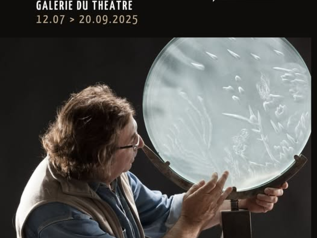 Exposition: François Vigorie-Sculpter la transparence (Galerie du Théâtre)