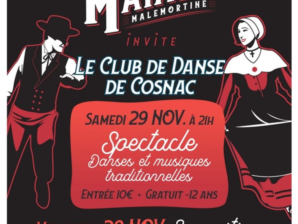 Spectacle de danses et de musiques traditionnelles avec la Maïade Malemortine