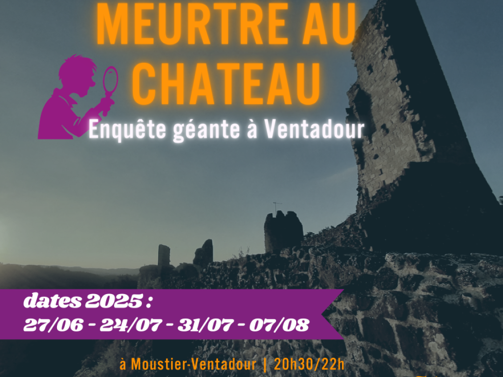 Cluedo au château de Ventadour