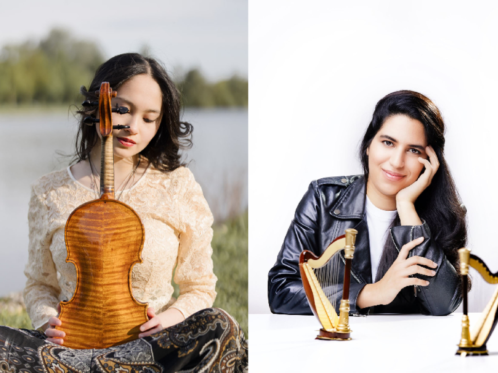 Festival de la Vézère: Iris Scialom, violon & Alexandra Bidi, harpe (Eglise de Malemort)