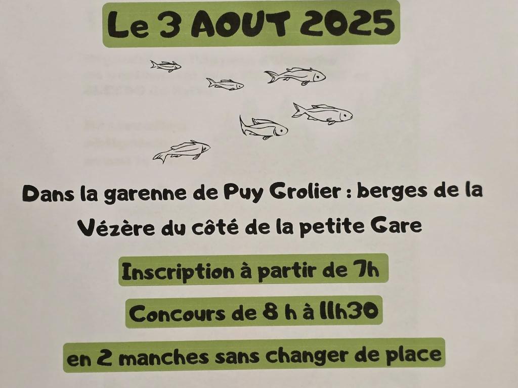 Concours de pêche