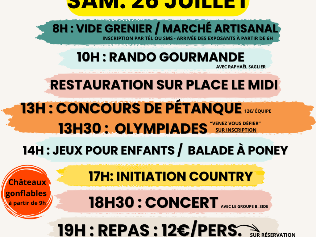 Fête de l'étang de Laborde
