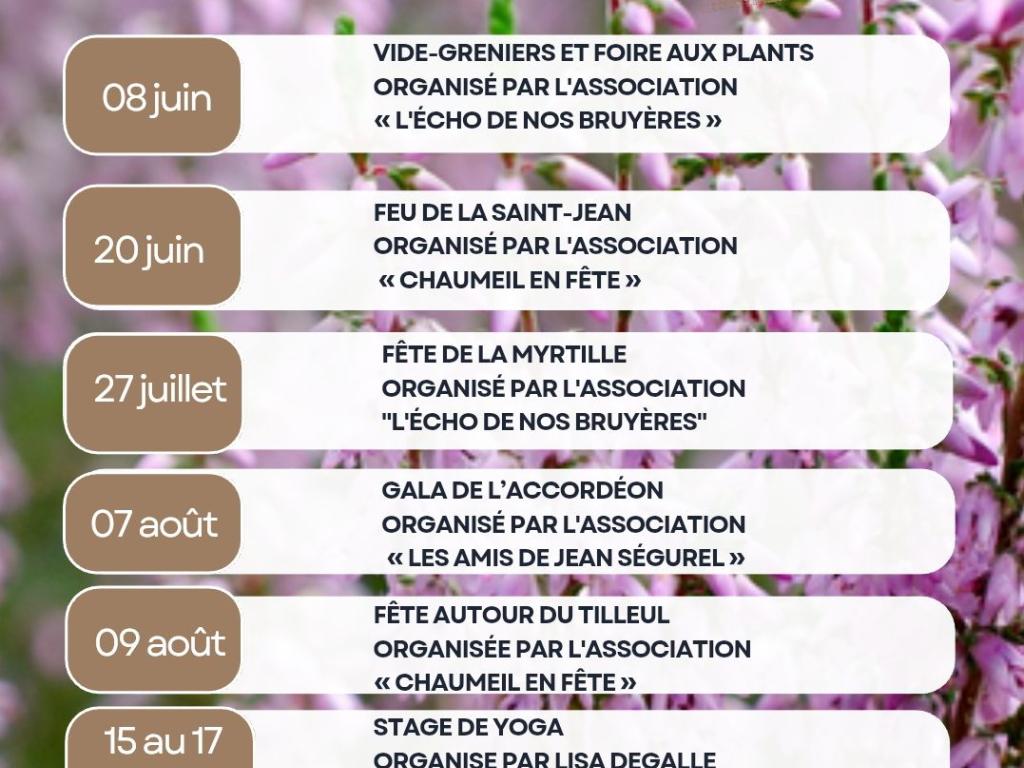 Fête autour du tilleul