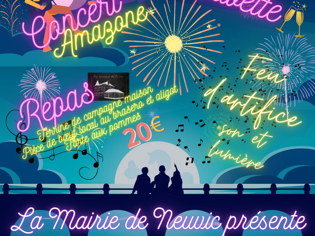 Feu d'artifice et animations