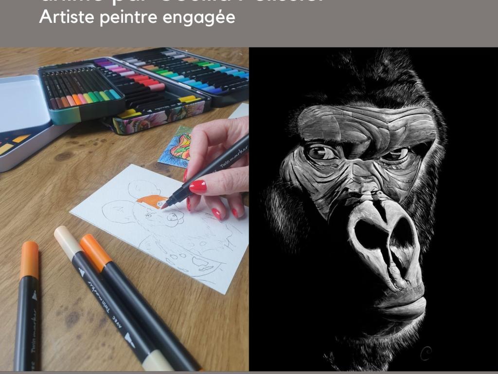 Atelier d'artiste libère ta créativité avec les cartes "finis moi"