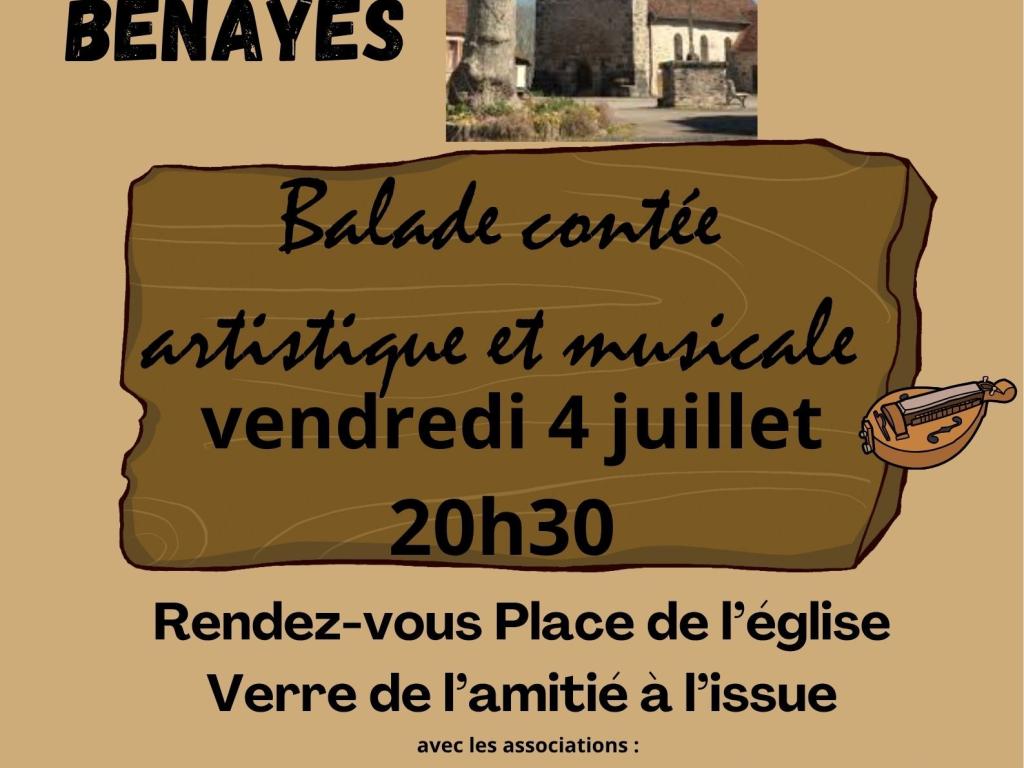 Balade contée artistique contes et musicale