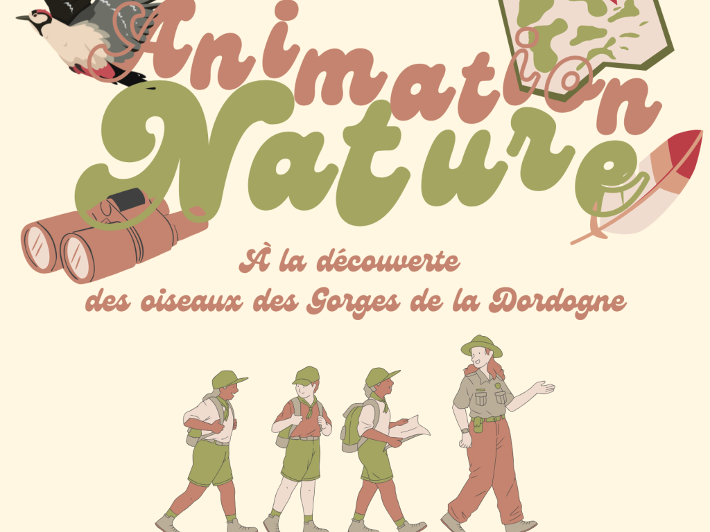 Animation nature A la découverte des oiseaux des gorges de la Dordogne