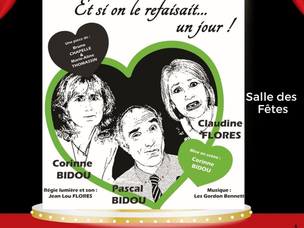 Soirée théatrale : et si on le refaisait un jour par la troupe fauteuil 24 de Coubjour.
