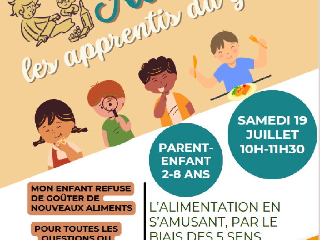 Atelier « Les apprentis du goût » parent-enfant